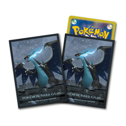 Pokemon: Mega Charizard X Ancient Castle Sleeves (Japanese Pokemon Center Exclusive)
