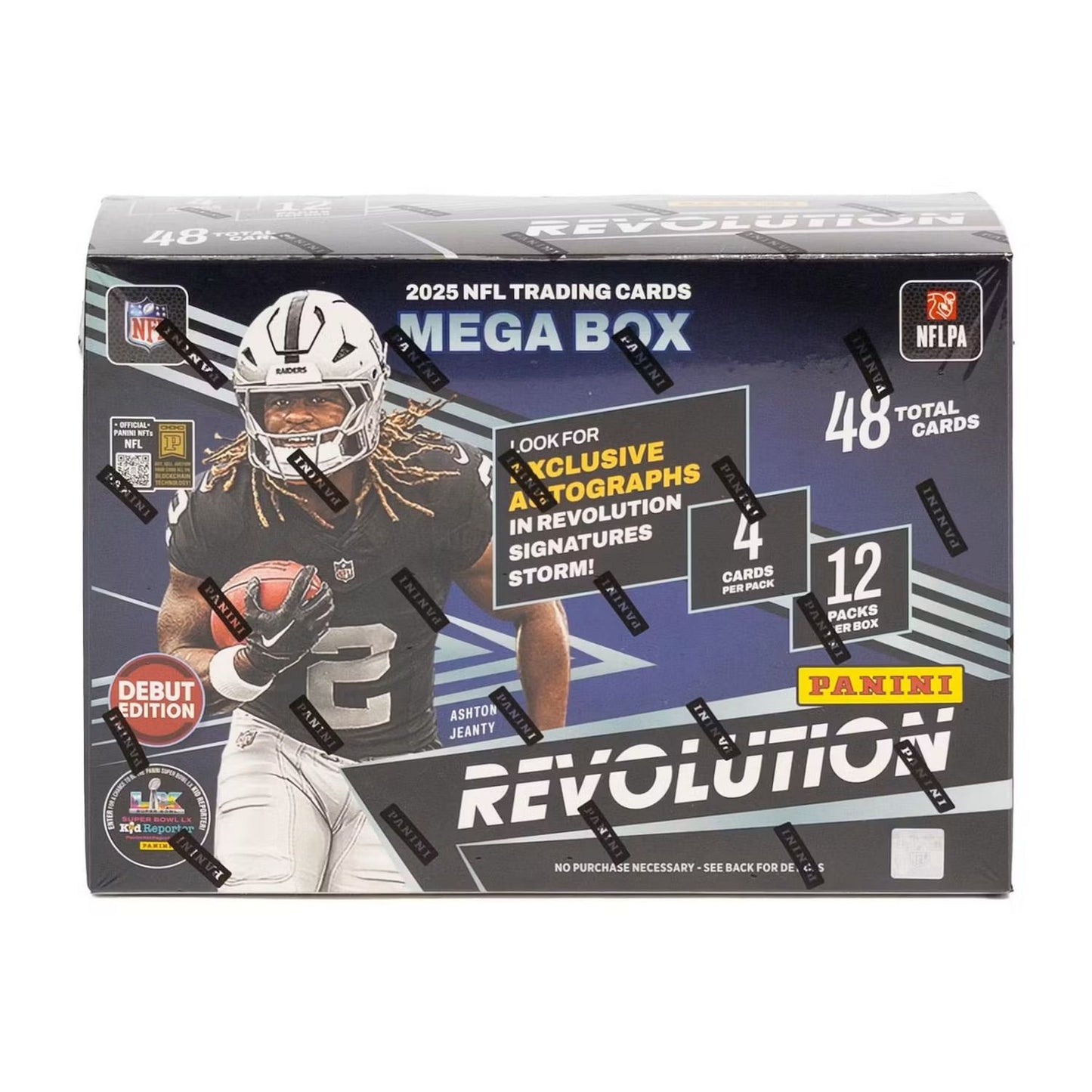 2025 Panini Revolution Football Mega Box (Storm Parallels!)