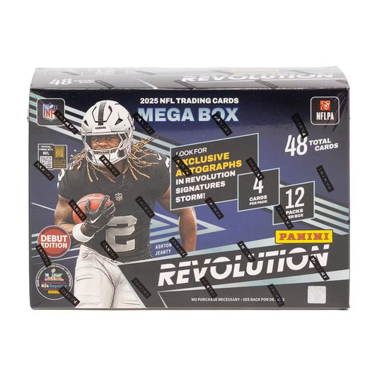 2025 Panini Revolution Football Mega Box (Storm Parallels!)
