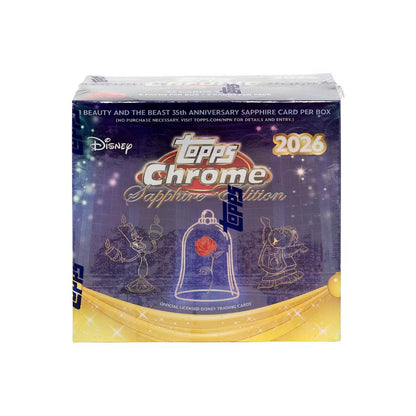 2026 Topps Disney Chrome Sapphire Hobby Box