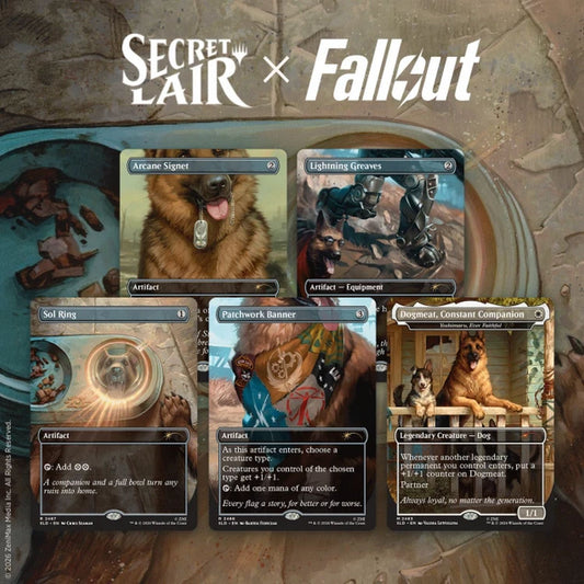 Magic the Gathering: Secret Lair x Fallout Greet the Dog [Non-Foil Edition]