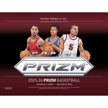2025-26 Panini Prizm Basketball Mega Box (Red Ice Prizms!)