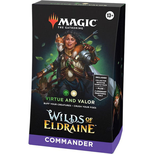 Magic the Gathering: Wilds of Eldraine Commander Deck Virtue & Valor