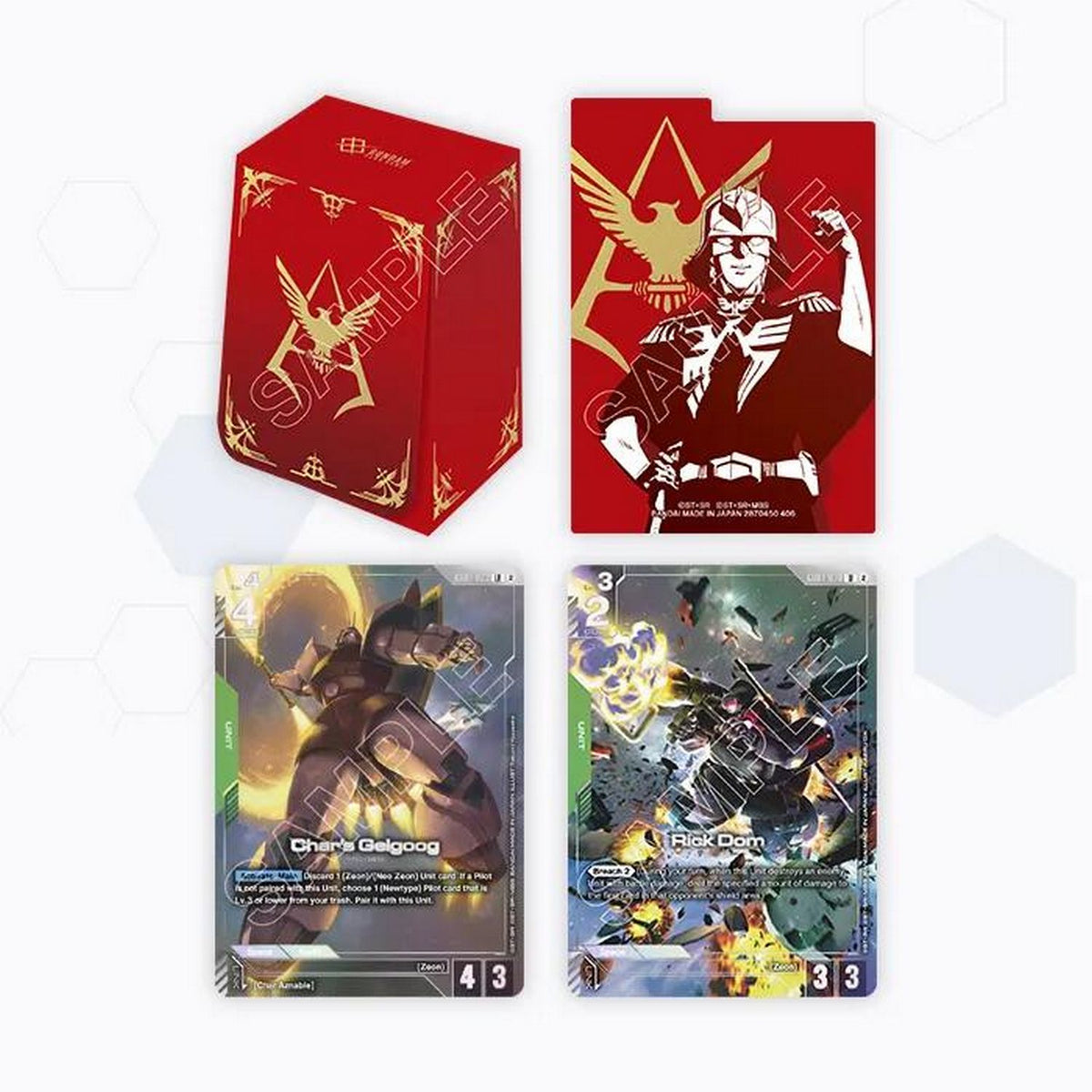 Gundam TCG: Official Card Case Set 02