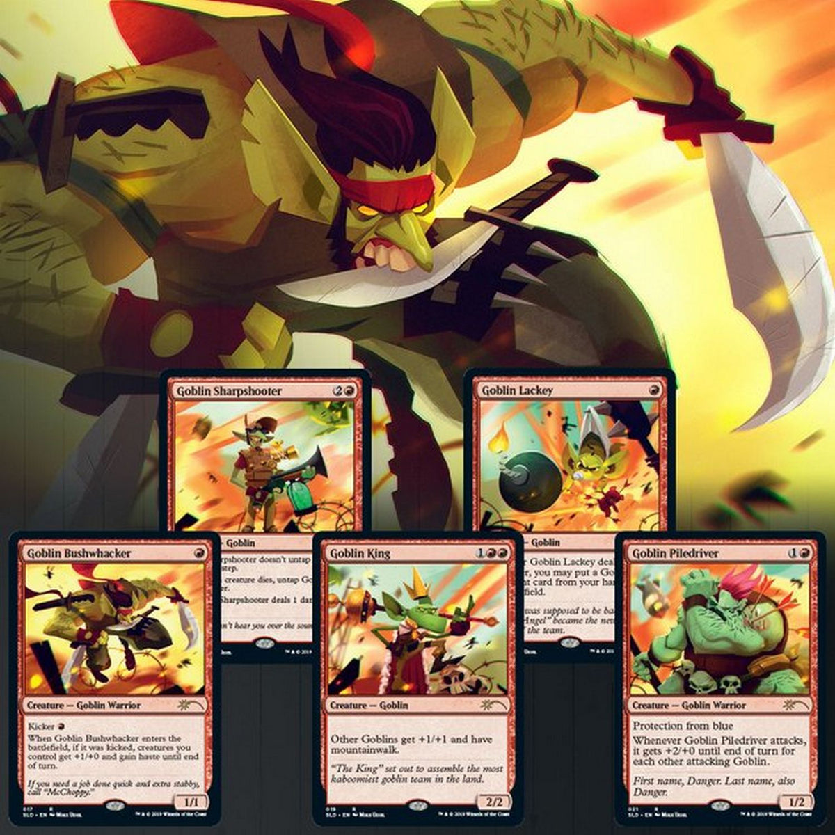 Magic the Gathering: "explosion sounds" Secret Lair Drop Series [Non-Foil Edition]