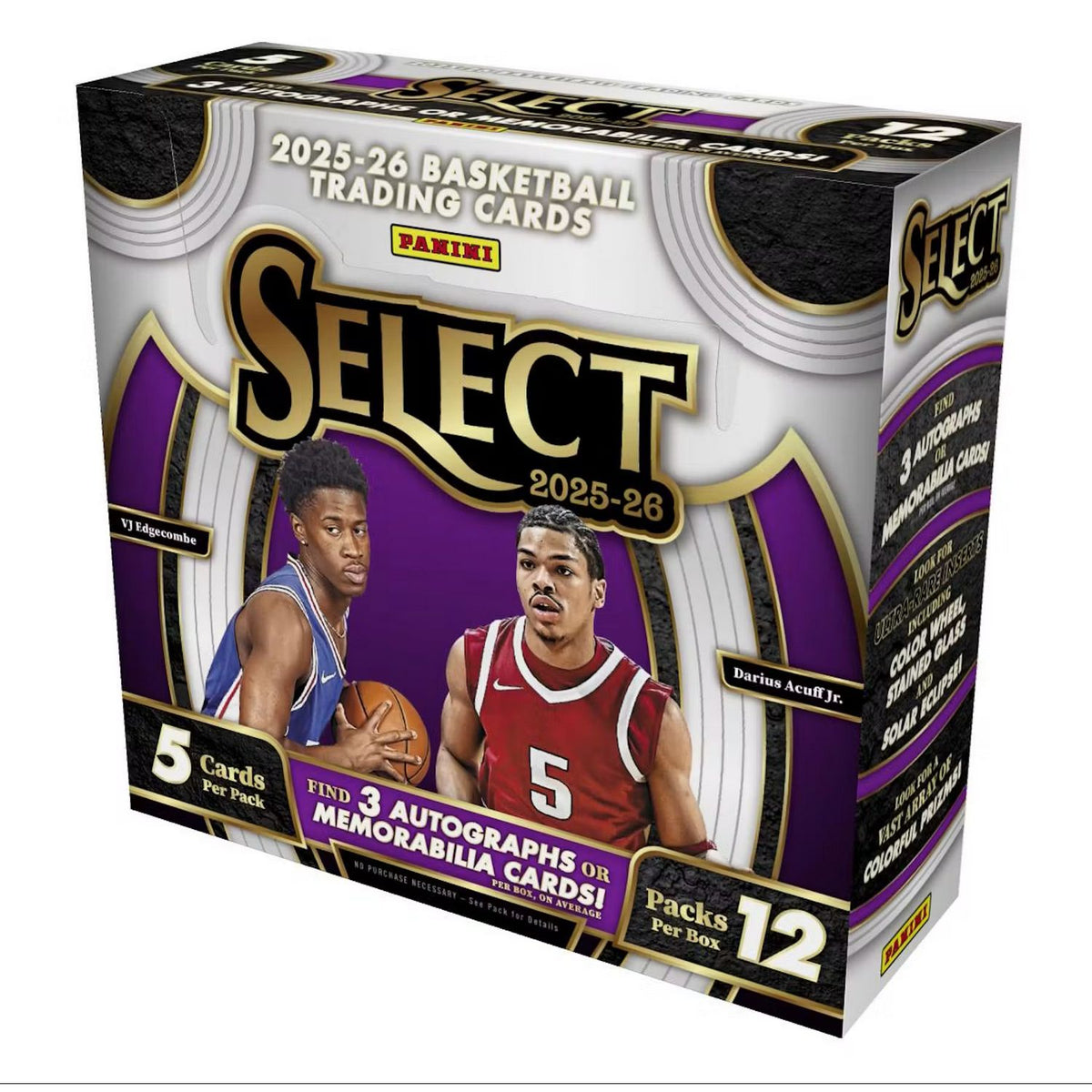 2025-26 Panini Select Basketball Hobby Box