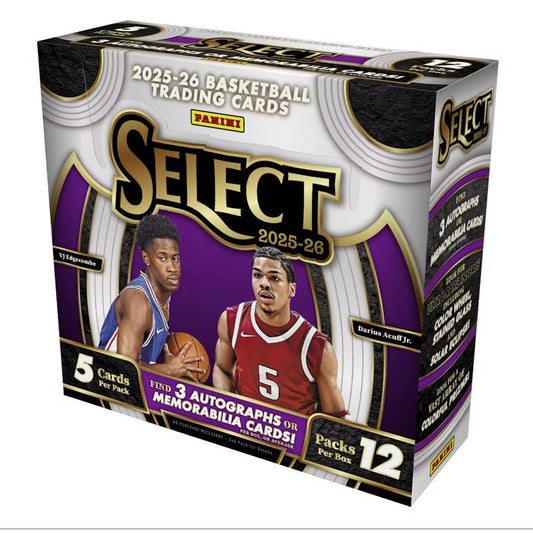 2025-26 Panini Select Basketball Hobby Box