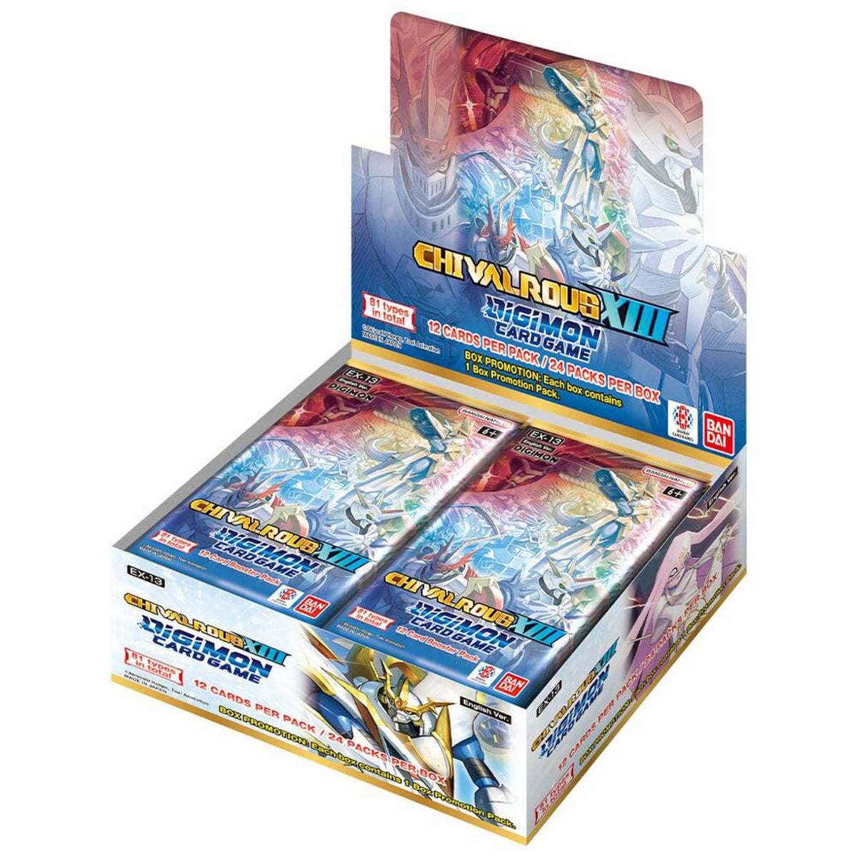 Digimon Card Game: Extra Booster: Chivalrous XIII Booster Box [EX-13] *Releases 10-02-2026*