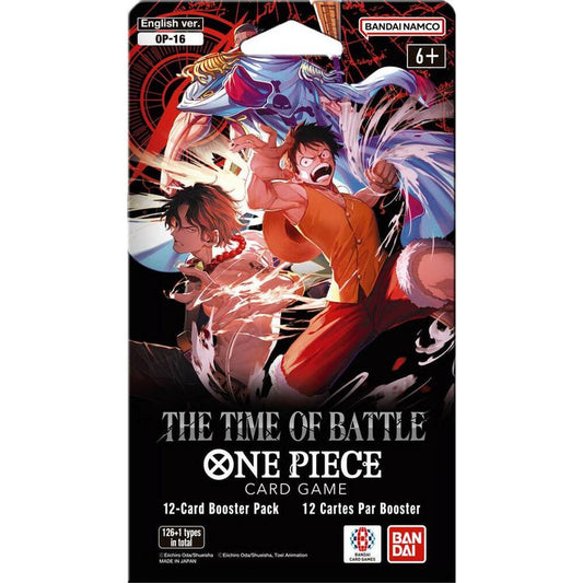 One Piece TCG: The Time of Battle Sleeved Booster Pack (OP-16)