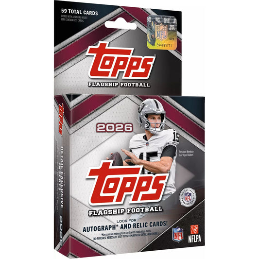 2026 Topps Flagship Football Hanger Box