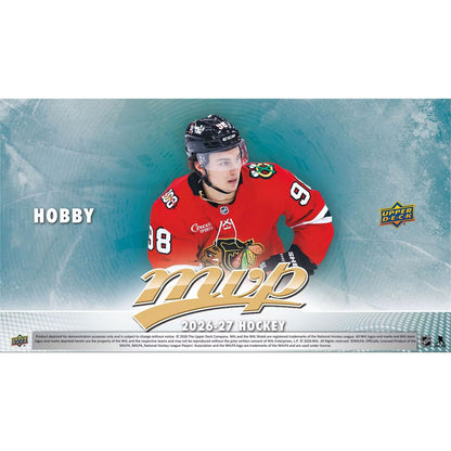 2026-27 Upper Deck MVP Hockey Hobby Box *Contact Us To Order*
