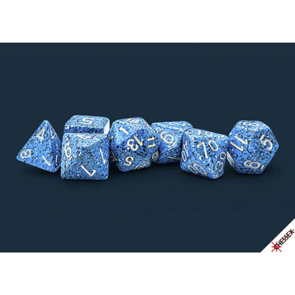 Chessex: Speckled Ocean Stone Polyhedral 7-Dice Set