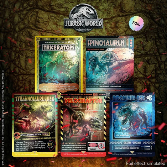 Magic the Gathering: Secret Lair x Jurassic World: Life Breaks Free [Rainbow Foil Edition]
