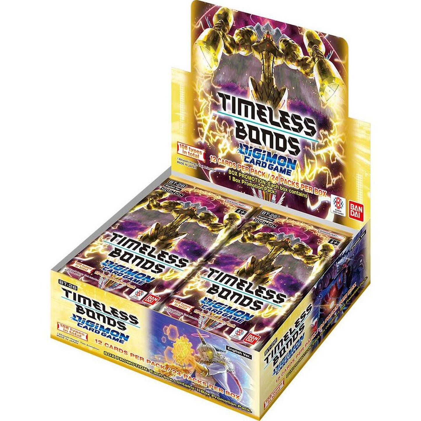 Digimon TCG: Timeless Bonds Booster Box (BT-26) *Expected Release Date 09-04-2026*
