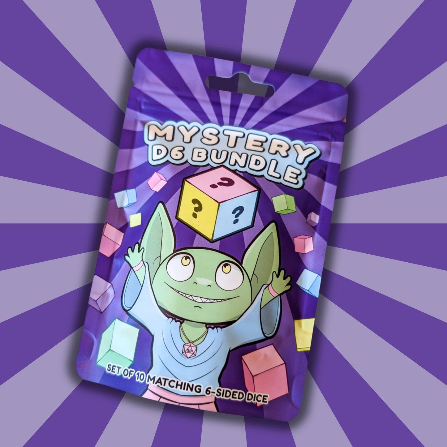Mystery Dice Goblin: Mystery D6 Bag (10 Dice)
