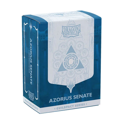 Dragon Shield: Guildpact Series - Matte Dual Art Standard Sleeves 100ct (Azorius Senate)