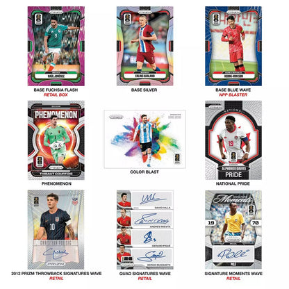 2026 Panini Prizm FIFA World Cup Retail Mega Box