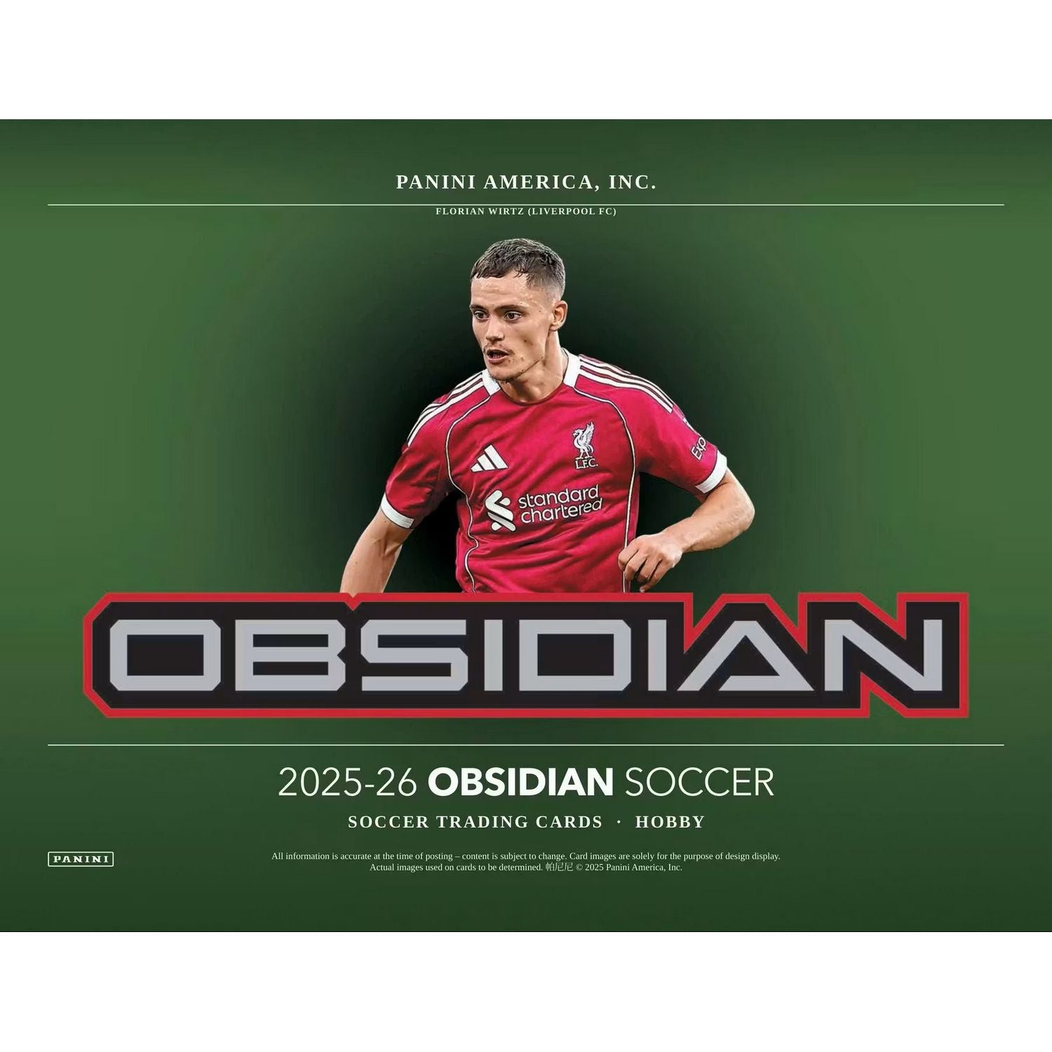 2025-26 Panini Obsidian Soccer Hobby Box、Panini、kayou