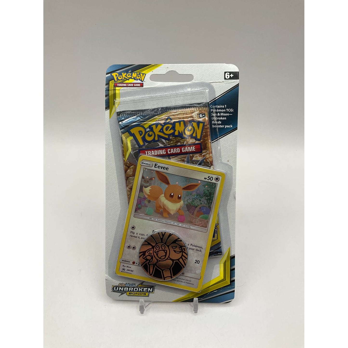 Pokemon: Unbroken Bonds Checklane Blister [Eevee Promo] #1 *See Pictures for Condition*