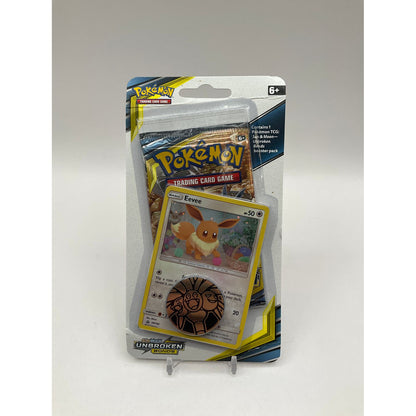 Pokemon: Unbroken Bonds Checklane Blister [Eevee Promo] #1 *See Pictures for Condition*