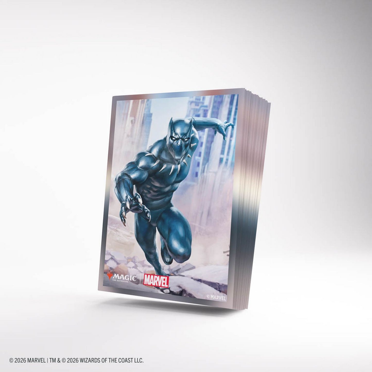 Gamegenic: Magic the Gathering | Marvel Super Heroes Premium Art Sleeves (Black Panther)