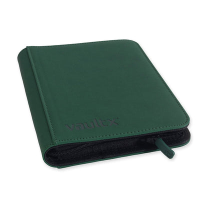Vault X 4-Pocket Exo-Tec Zip Binder (Forest Green)