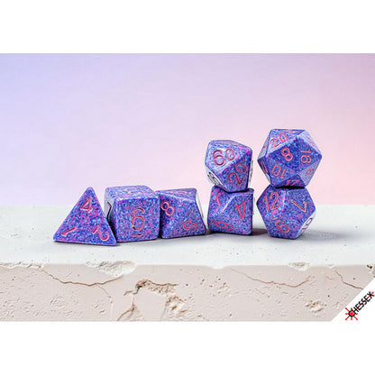 Chessex: Speckled Purple Passion Polyhedral 7-Dice Set