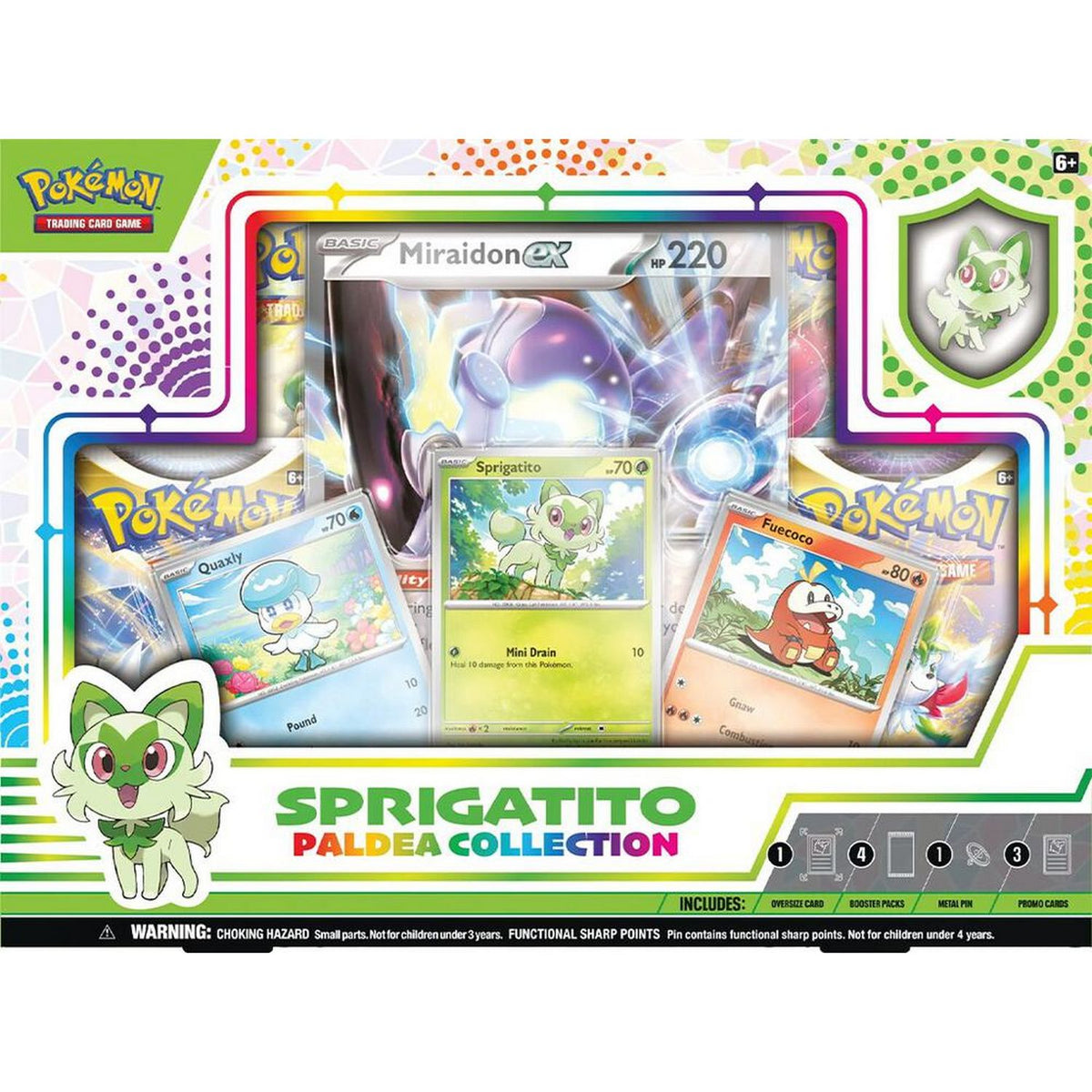 Pokemon: Paldea Collection [Sprigatito/Miraidon ex]