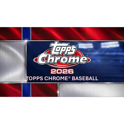 2026 Topps Chrome Baseball Mega Box