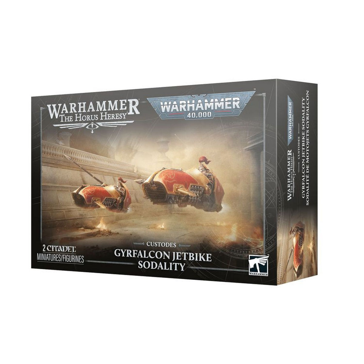 Warhammer 40K: Adeptus Custdoes - Gyrfalcon Jetbike Solidarity