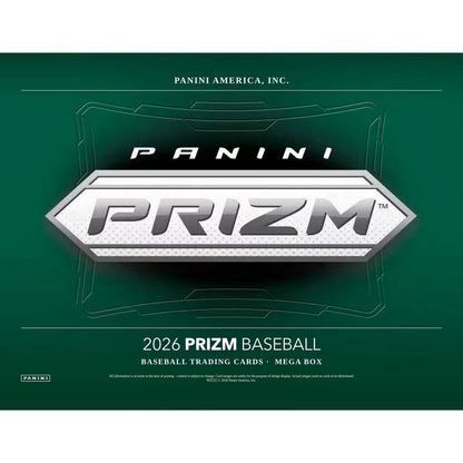 2026 Panini Prizm Baseball Mega Box (Pink Ice Prizms!)