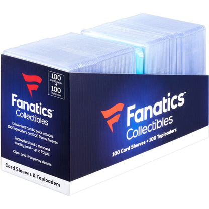 Topps Fanatics Sleeves/Toploader Combo Pack 100ct