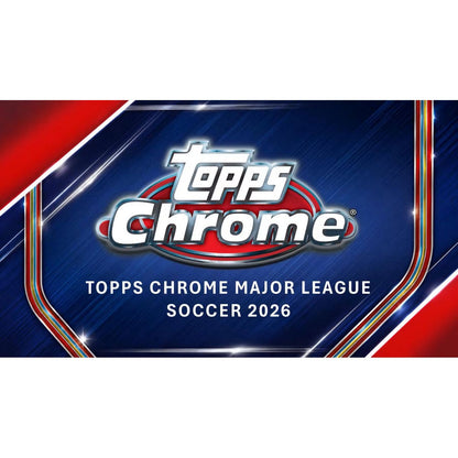 2026 Topps MLS Major League Soccer Chrome Blaster Box