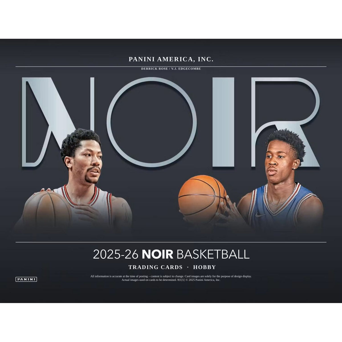2025-26 Panini Noir Basketball Hobby 4-Box Case