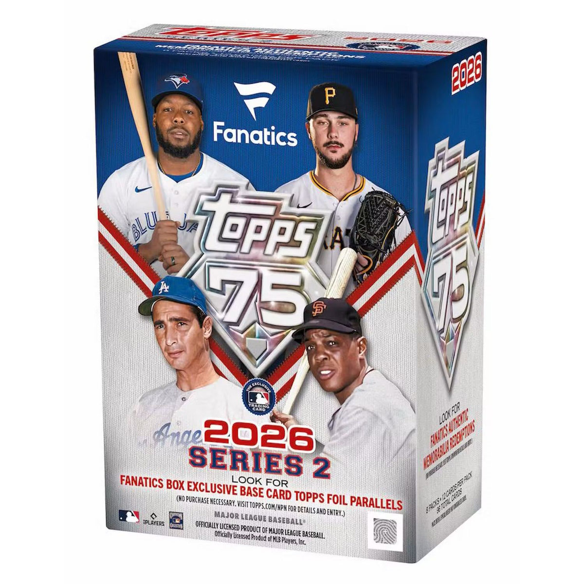 2026 Topps Series 2 Baseball Fanatics Blaster Box