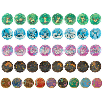 Pokemon: Chinese Terastal Grand Gathering CSV9.5C Eeveelution Badge Set