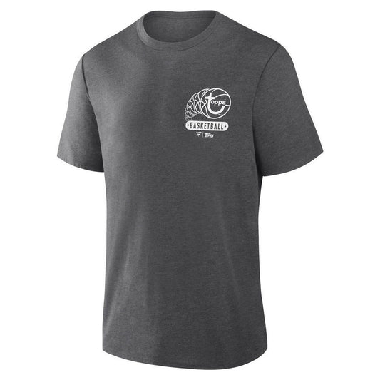 Topps Basketball Hoops Charcoal T-Shirt (3XL)