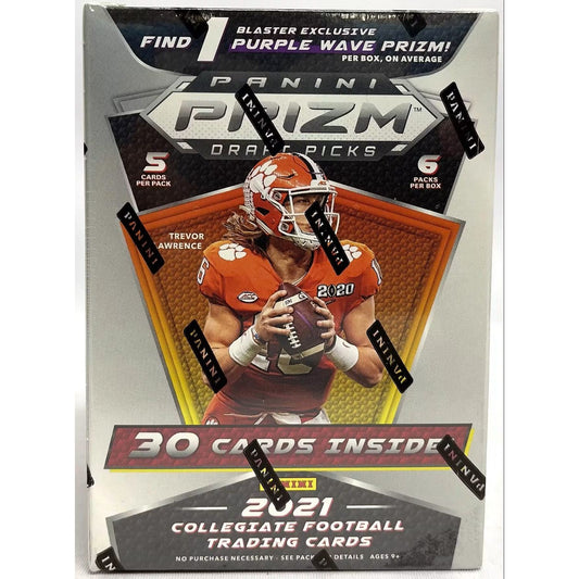 2021 Panini Prizm Draft Football Blaster Box (Green Pulsar)