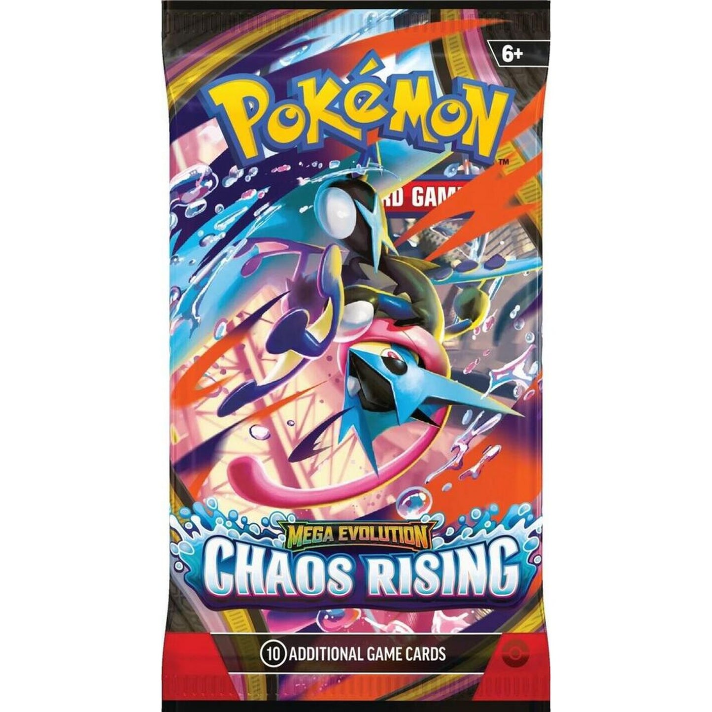 Pokemon: Mega Evolution Chaos Rising Booster Pack