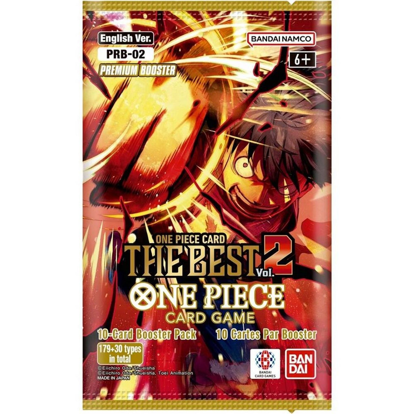 One Piece TCG: The Best Vol.2 Premium Booster Pack [PRB-02]