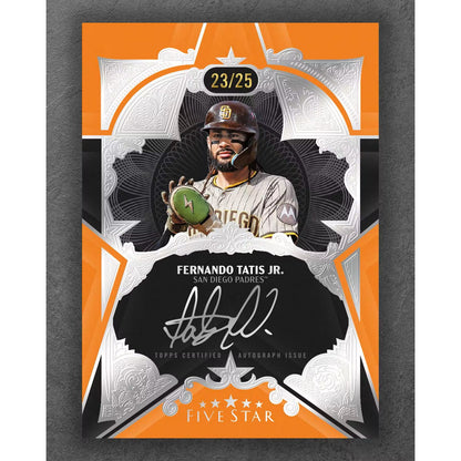 2026 Topps Five Star Baseball Hobby 3-Box Case