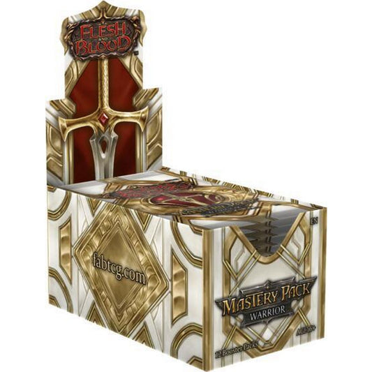 Flesh and Blood: Mastery Pack - Warrior Booster Display