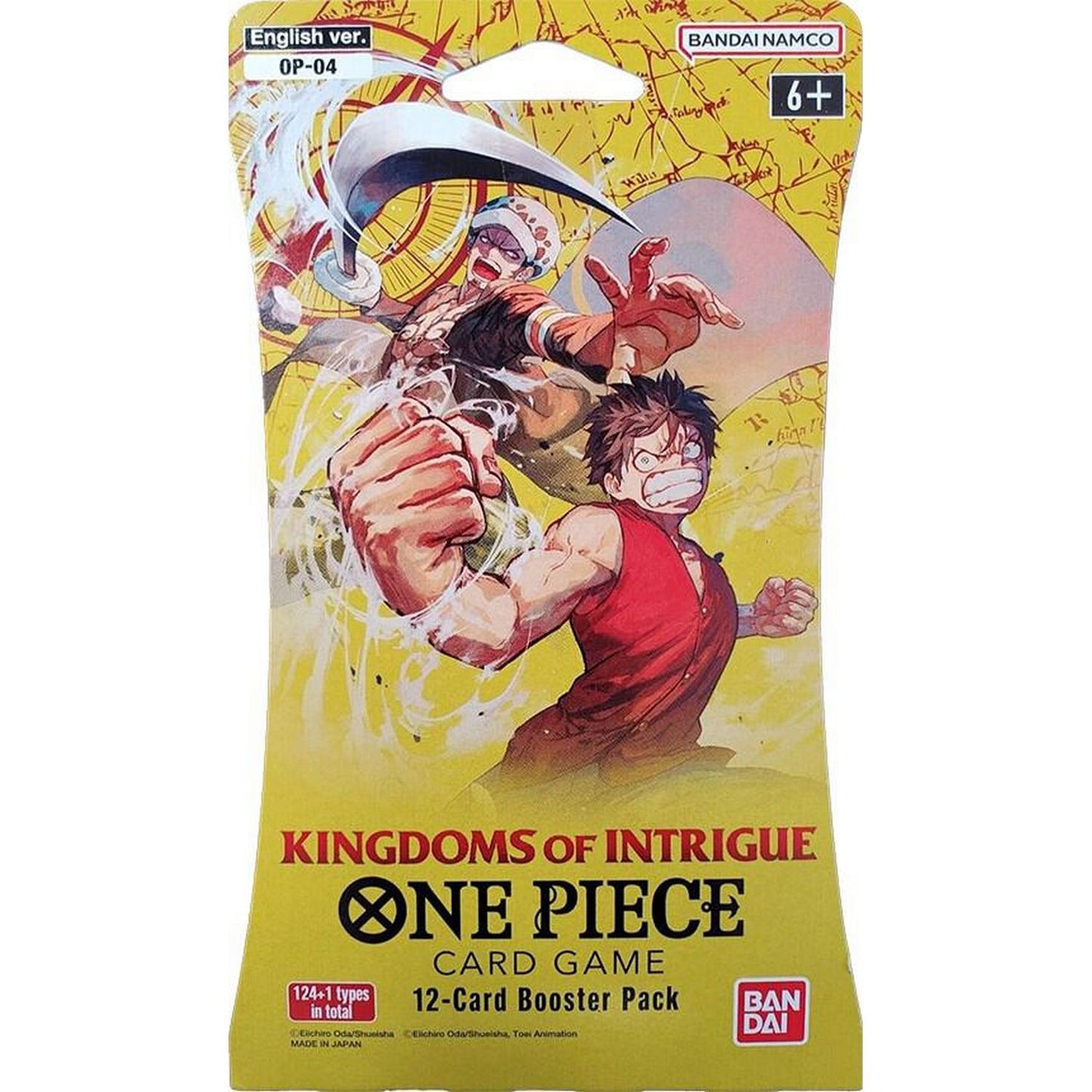 One Piece TCG: Kingdoms of Intrigue Sleeved Booster Pack [OP-04]
