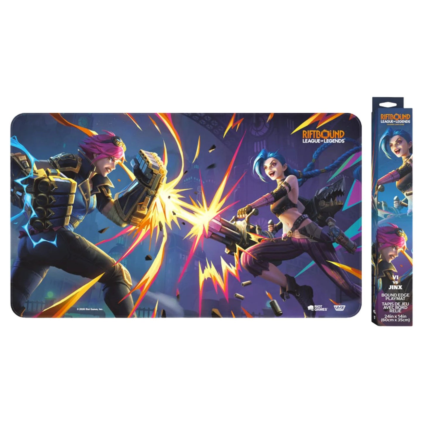 Riftbound TCG: Vendetta Playmat (Vi vs Jinx)