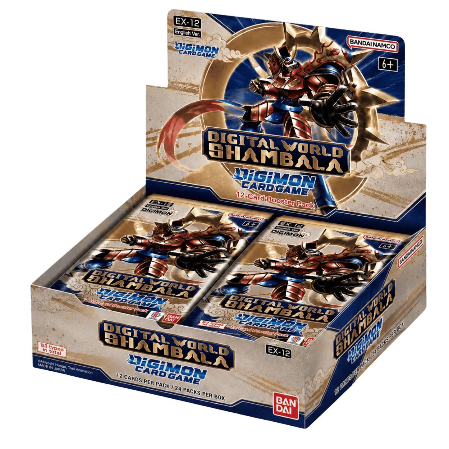 Digimon Card Game: Digital World Shambala Booster Box (EX-12)