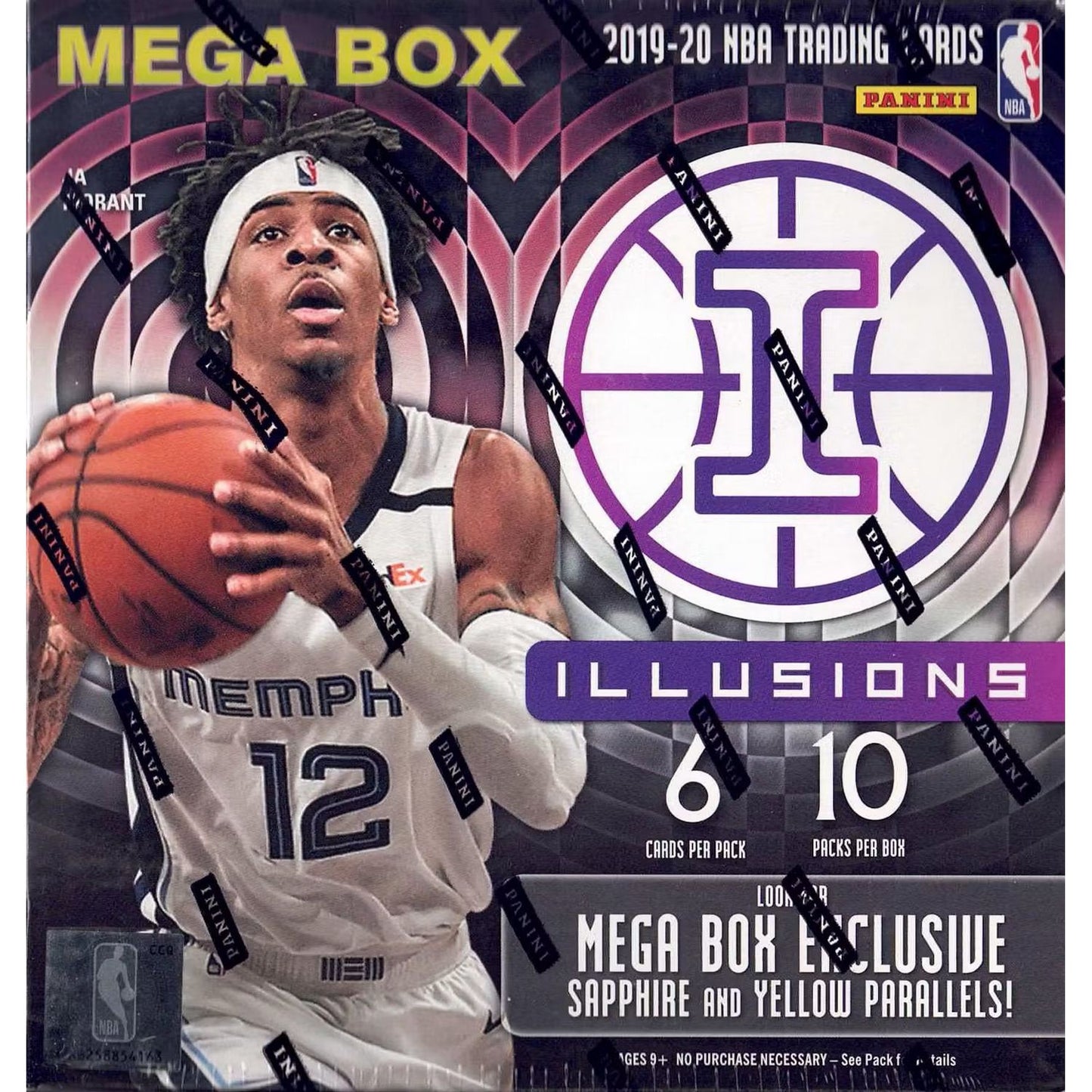 2019-20 Panini Illusions Basketball Mega Box