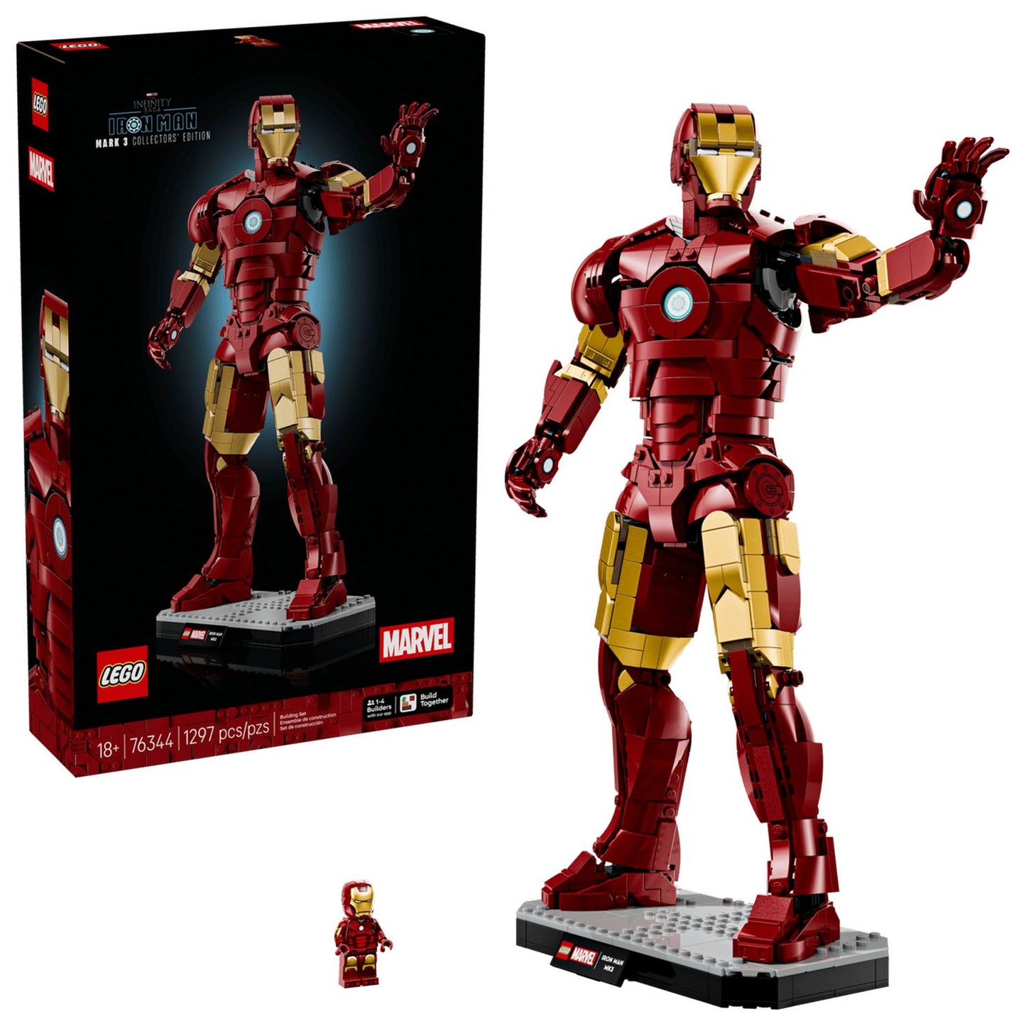LEGO Iron Man Mark 3 Collectors' Edition 76344