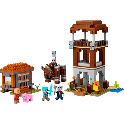 LEGO The Pillager Outpost and Ravager 21278