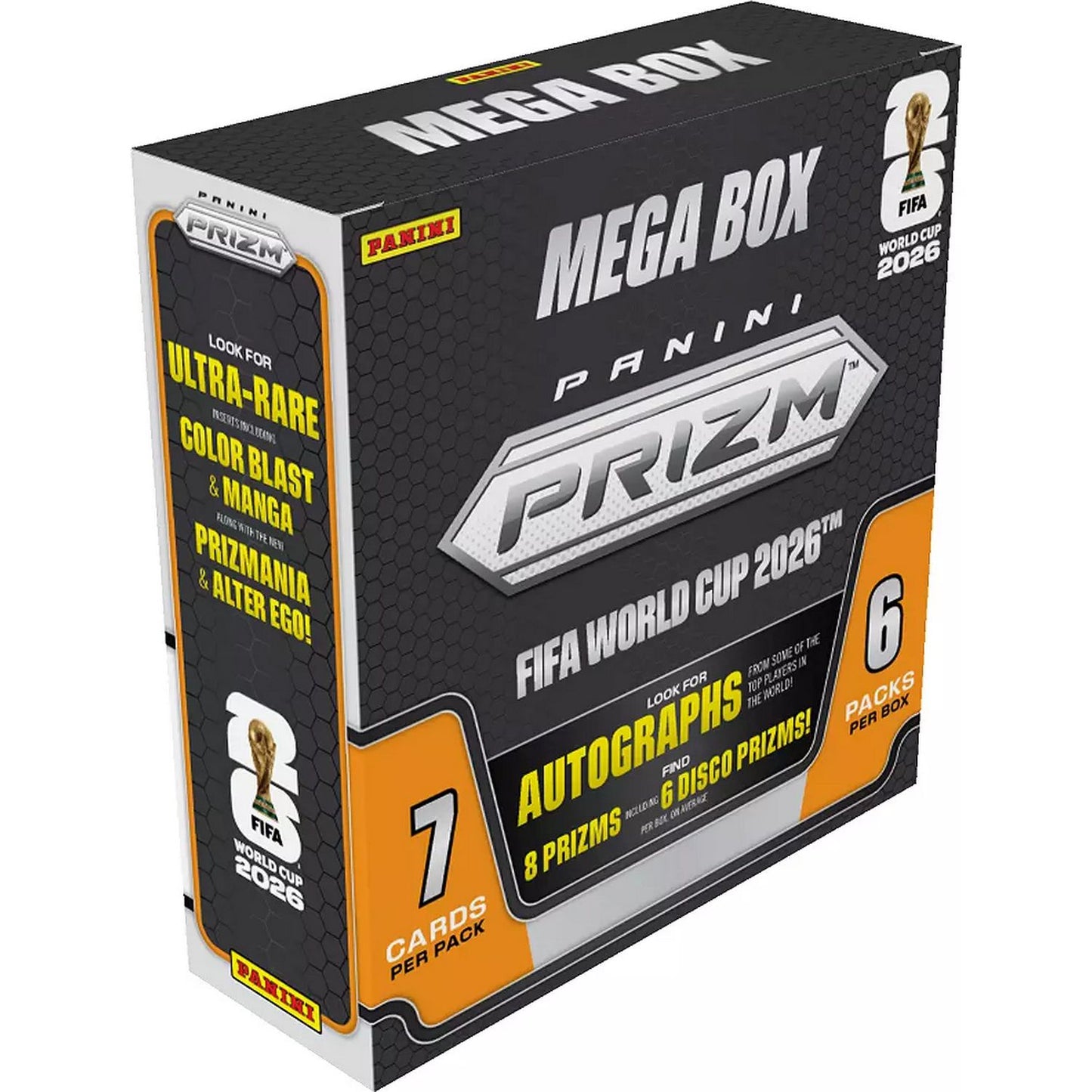 2026 Panini Prizm FIFA World Cup Retail Mega Box