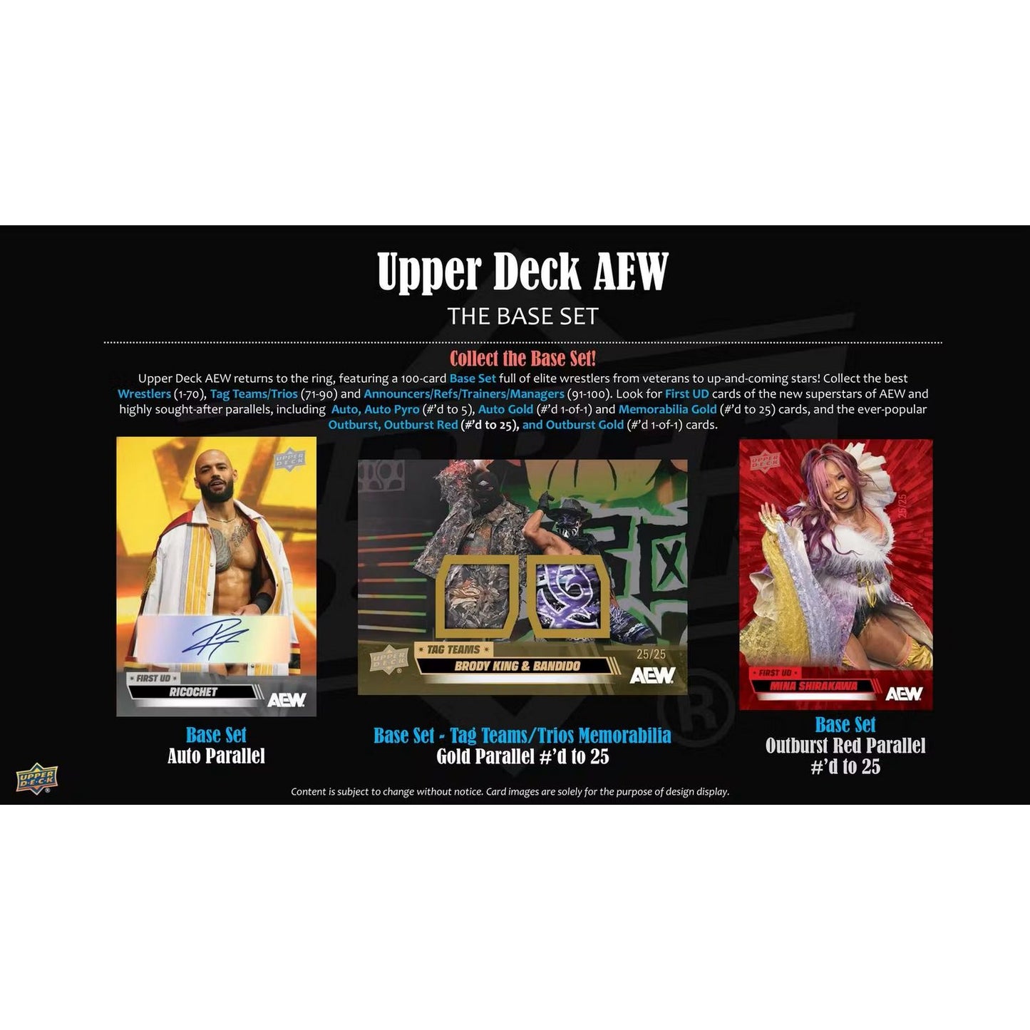 2026 Upper Deck AEW All Elite Wrestling Hobby Box *Contact Us To Order*